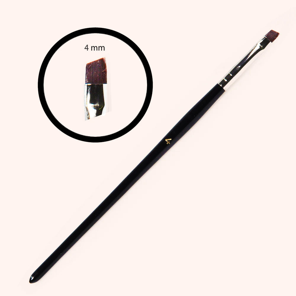 Gelpinsel abgeschrägt Größe 4