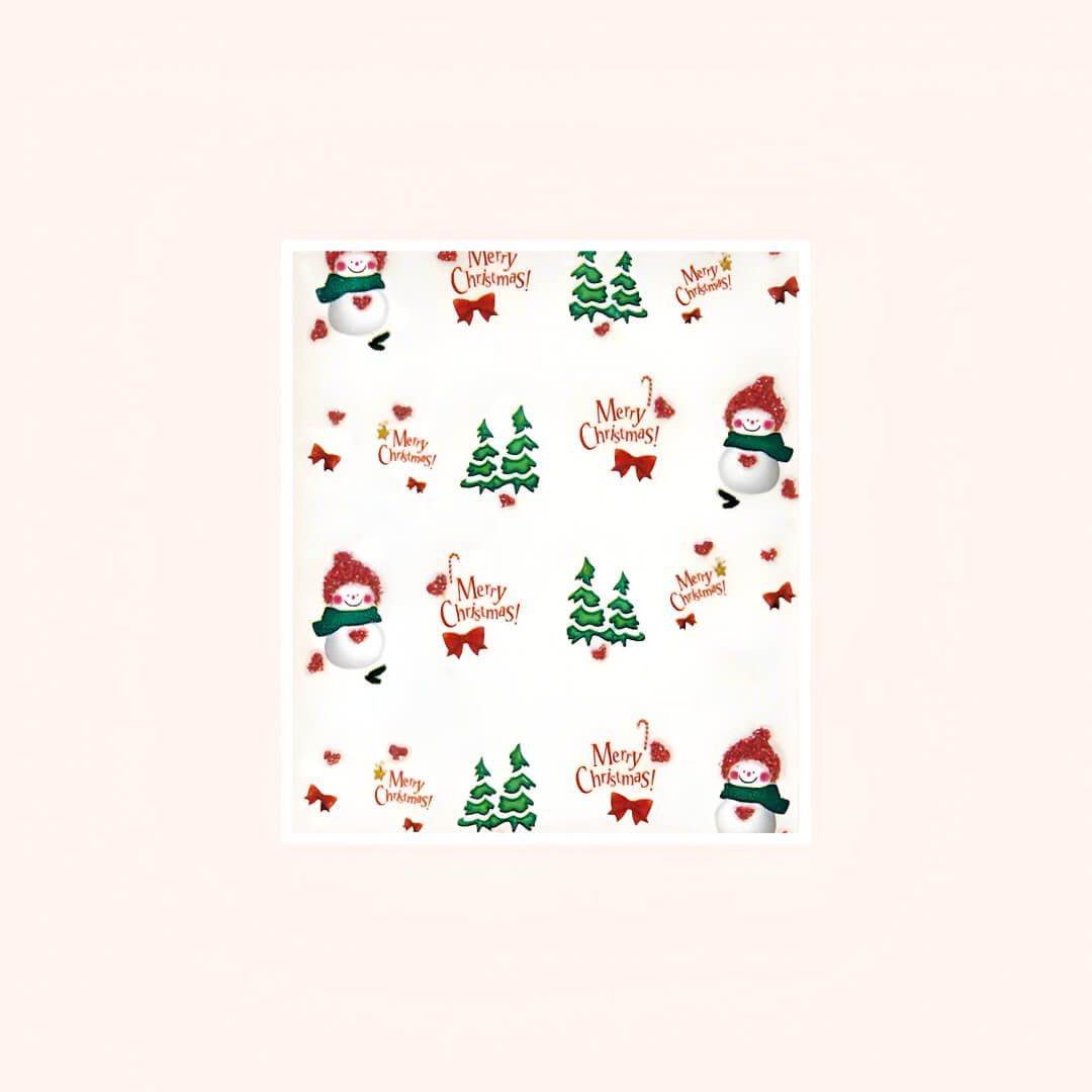 Water Decal - Weihnachten 2