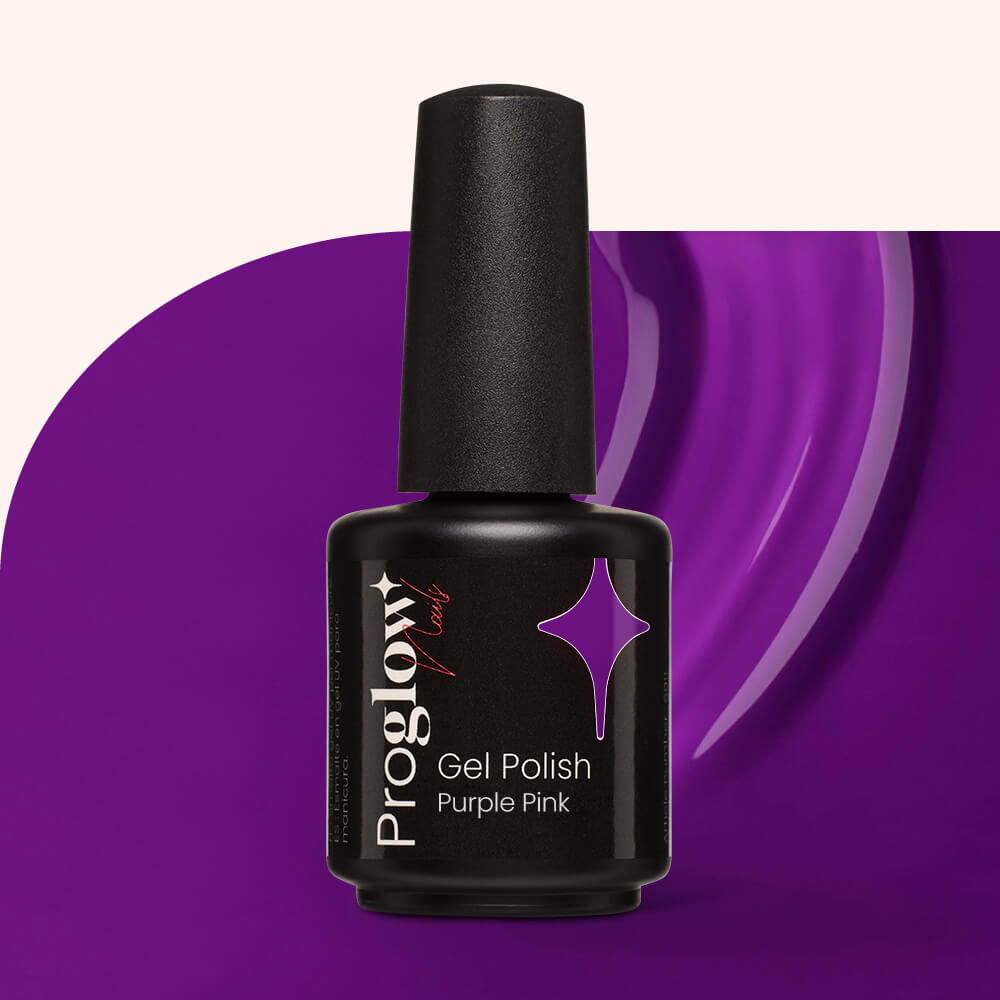 Gel Polish Shellac Purple Pink