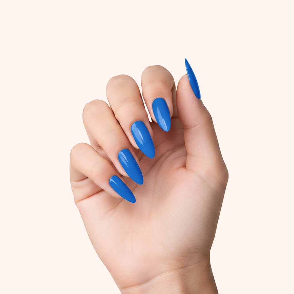 Gel Polish Shellac Blue Mountain