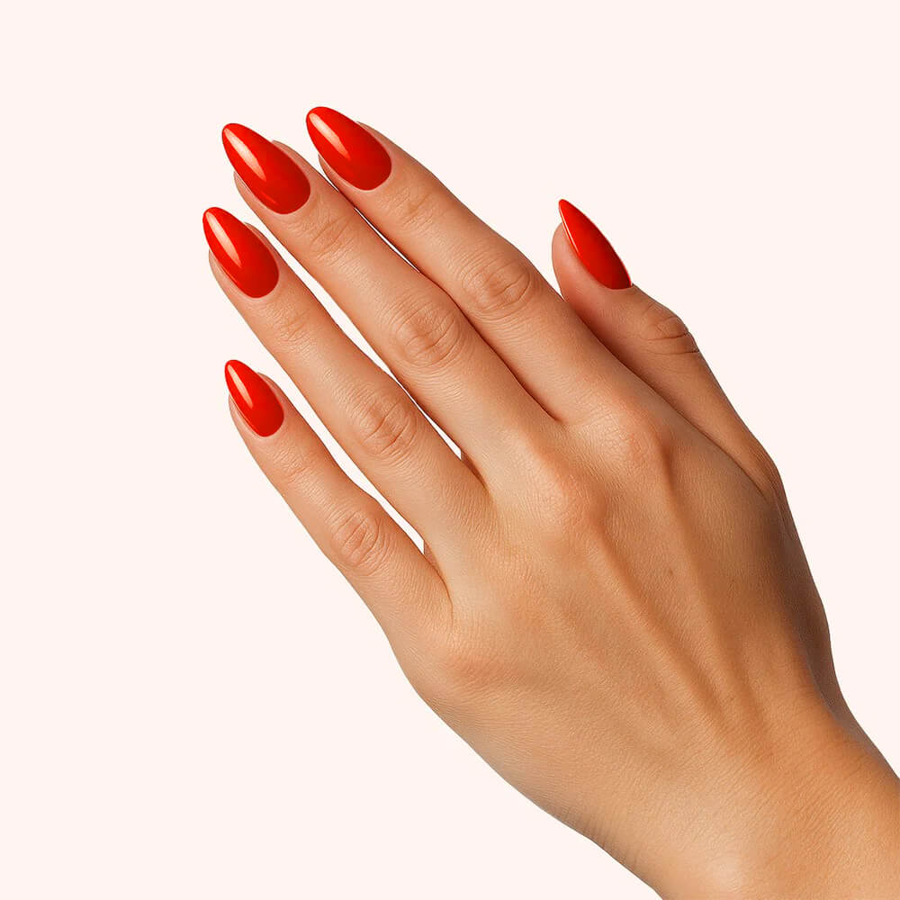 Gel Polish Shellac Racing Red