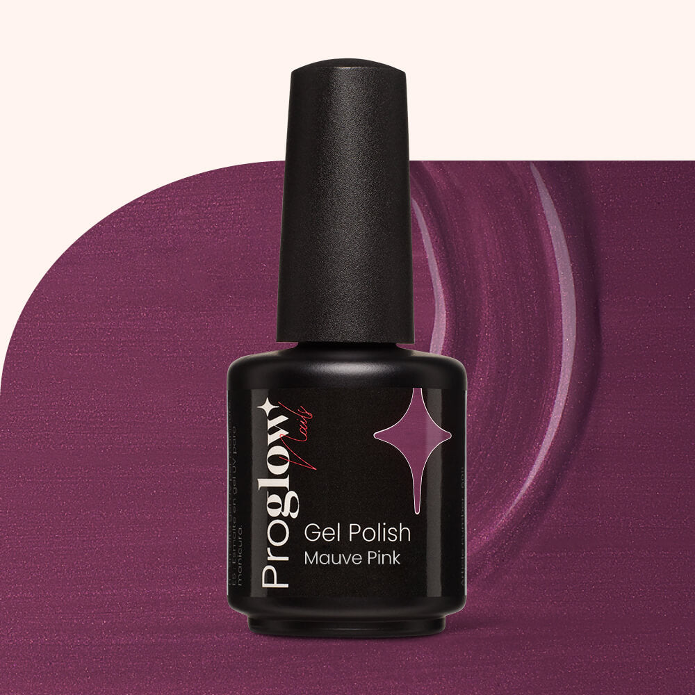 Gel Polish Shellac Mauve Pink