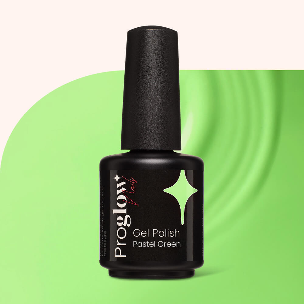 Gel Polish Shellac Pastel Green