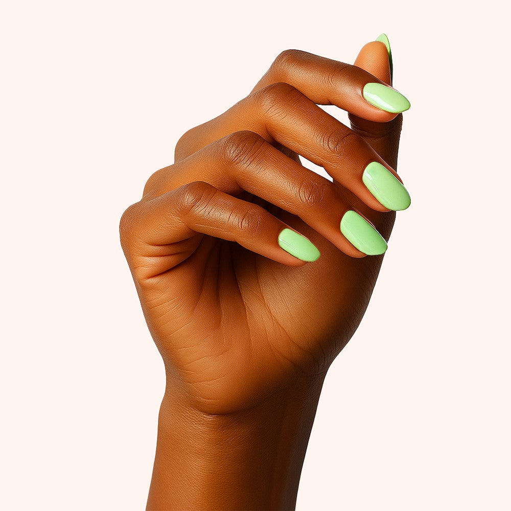 Gel Polish Shellac Pastel Green