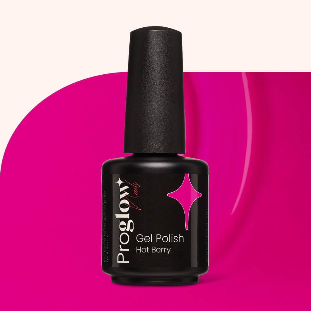 Gel Polish Shellac Hot Berry