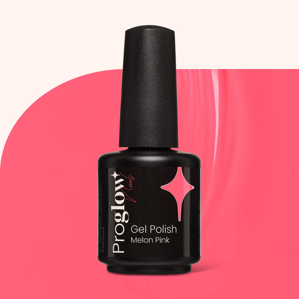 Gel Polish Shellac Melon Pink