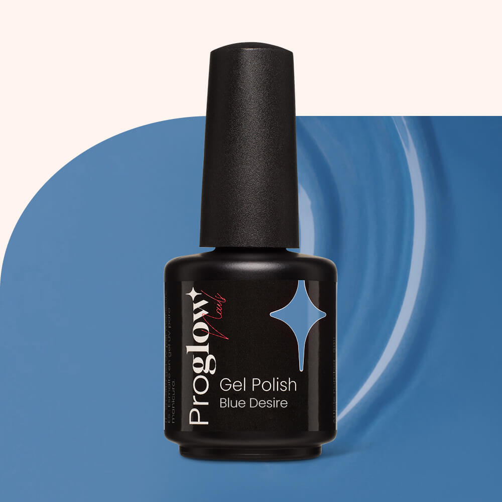 Gel Polish Shellac Blue Desire