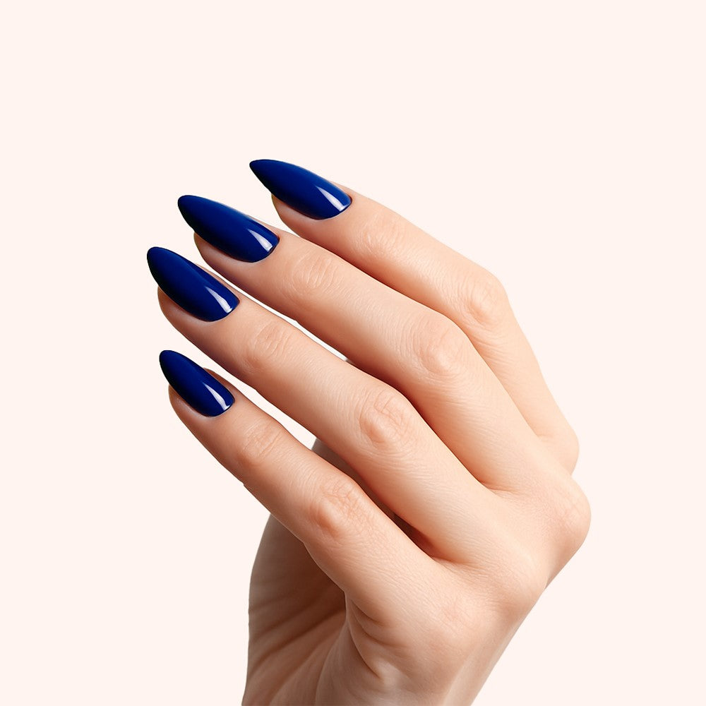 Gel Polish Shellac Electric Blue