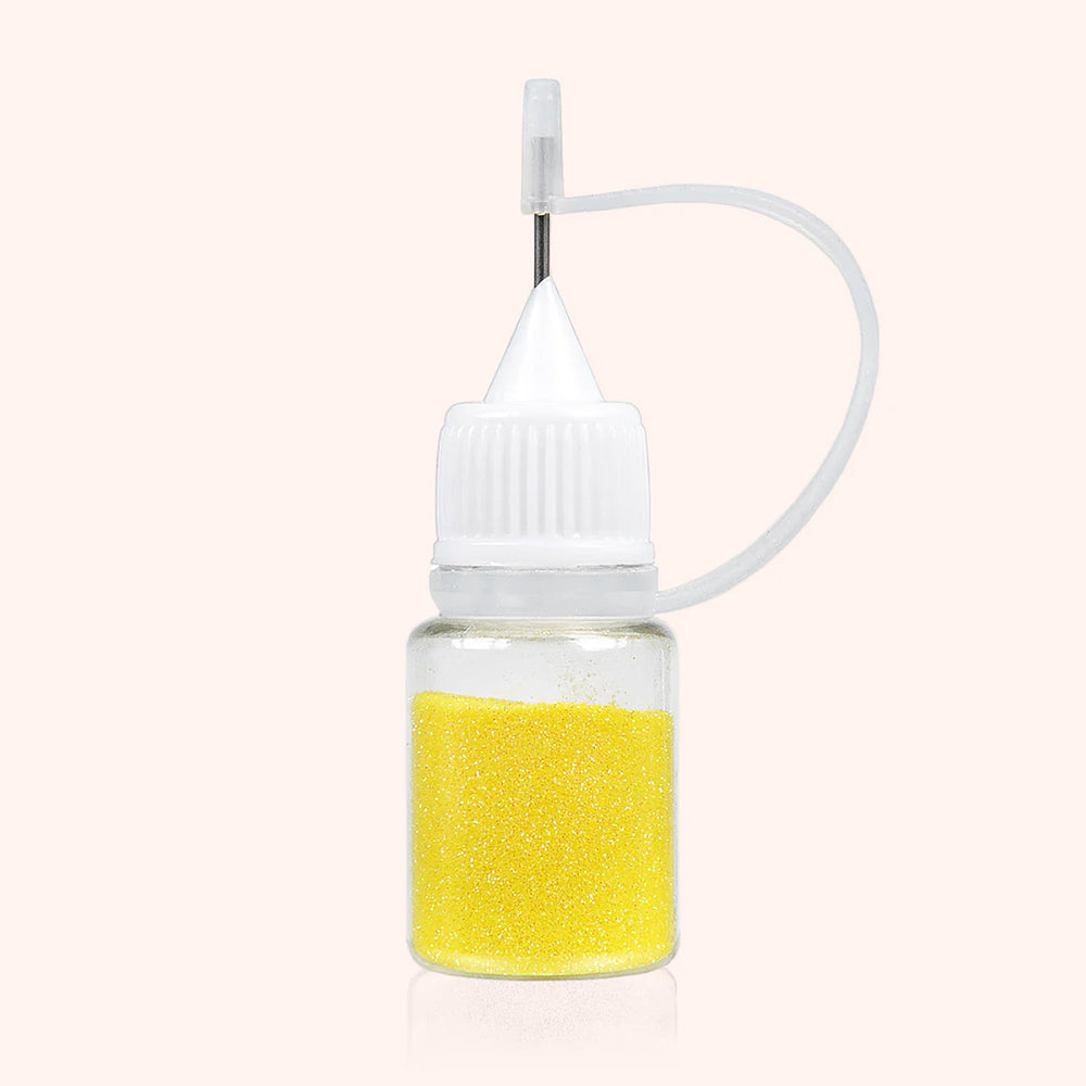 Glitter Superfein im Flacon - Yellow