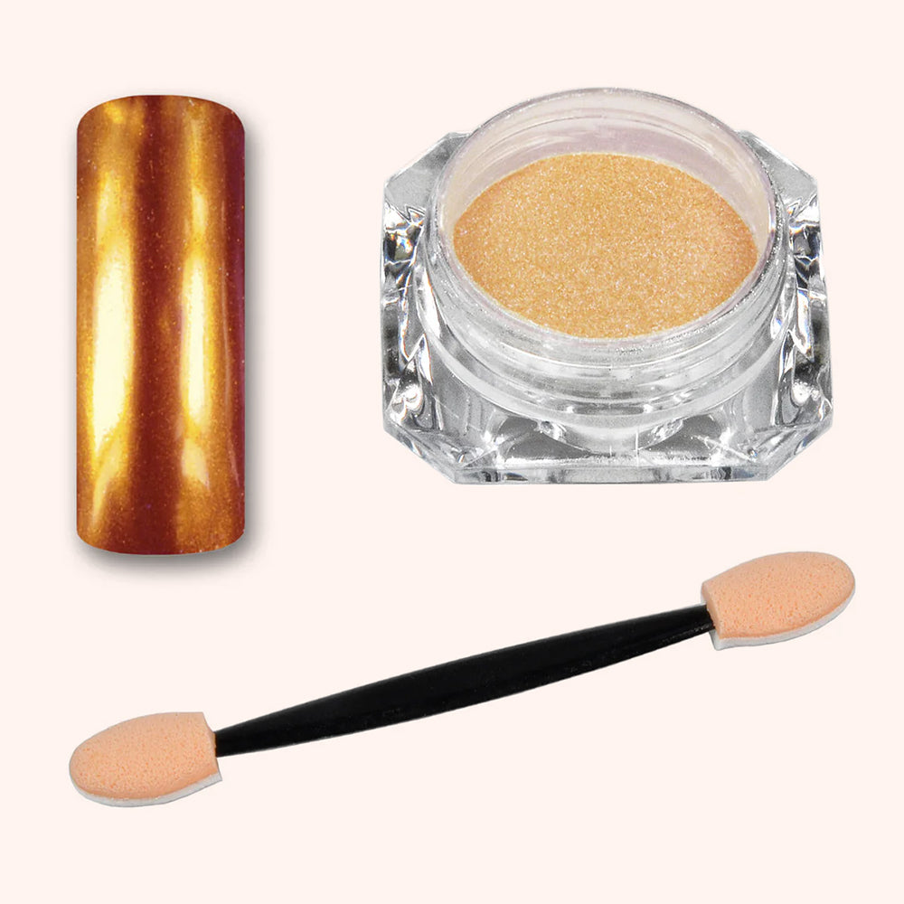 Mirror Chrome Puder Copper Reflection