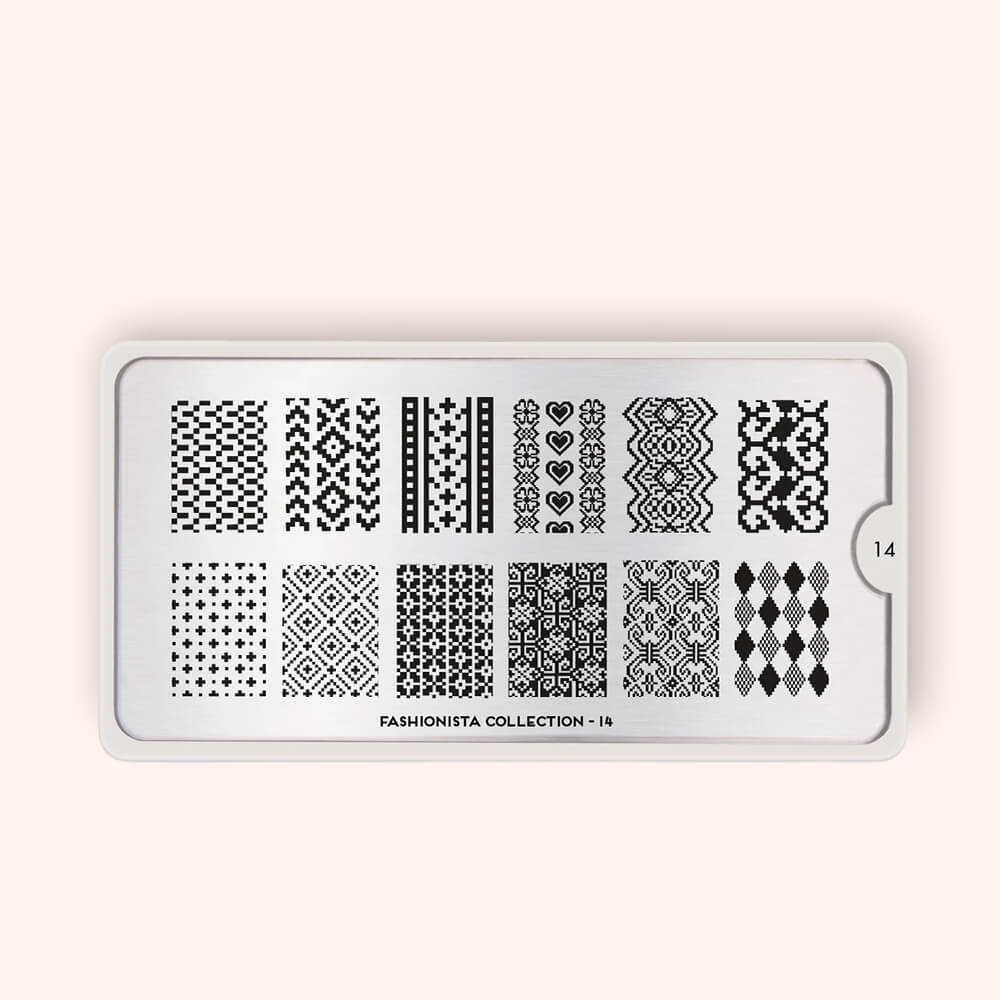 MoYou Stamping Plate Fashionista 14