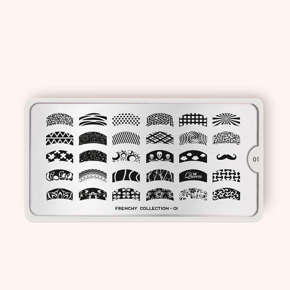 MoYou Stamping Plate Frenchy 01