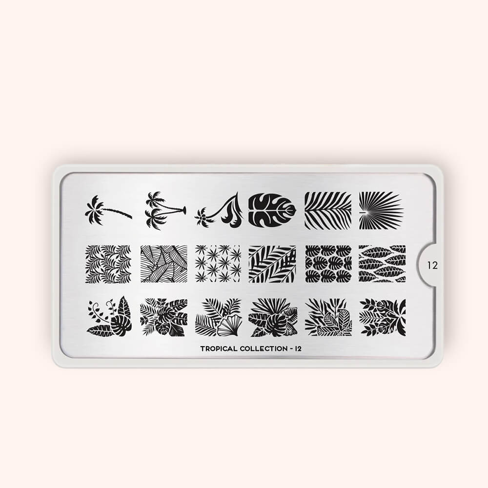 MoYou Stamping Plate Tropical 12