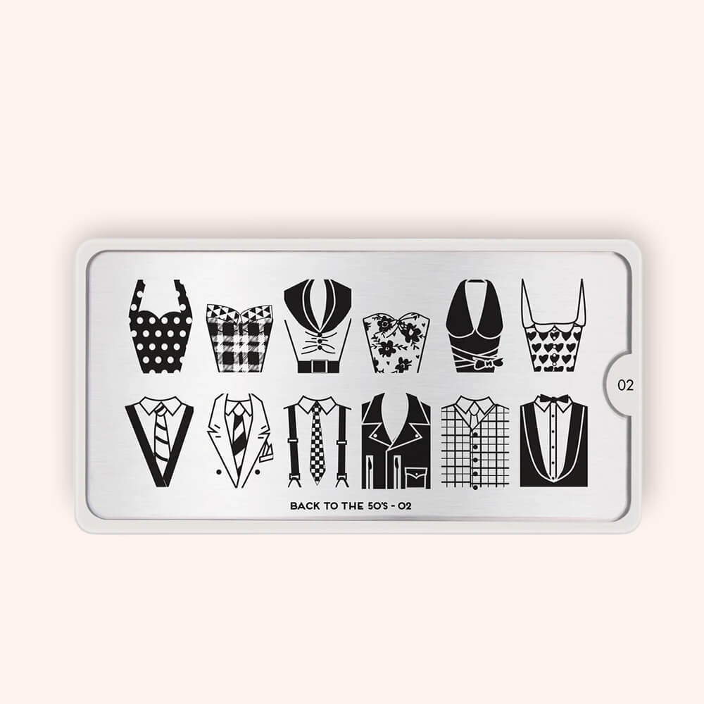 MoYou Stamping Plate Back to the 50s