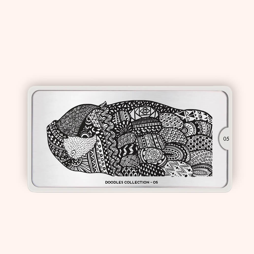 MoYou Stamping Plate Doodles 05