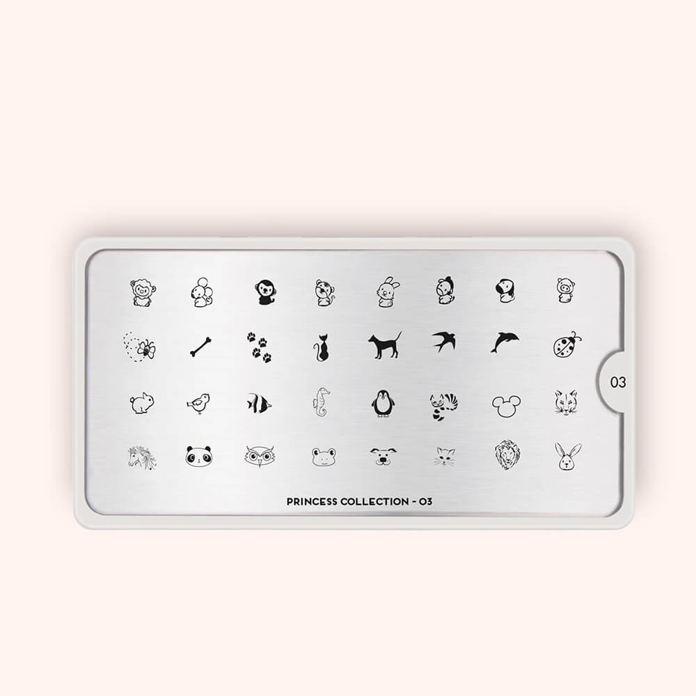 MoYou Stamping Plate Princess 03