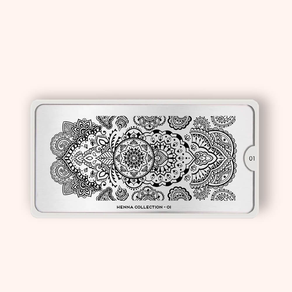 MoYou Stamping Plate Henna 01
