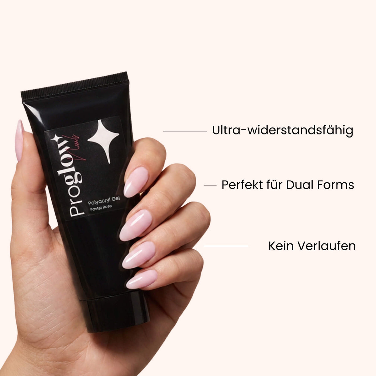 Polyacryl Gel Pastel Rose 50ml