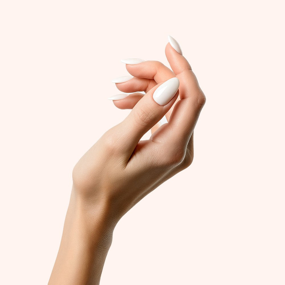 Gel Polish Shellac Milky-White