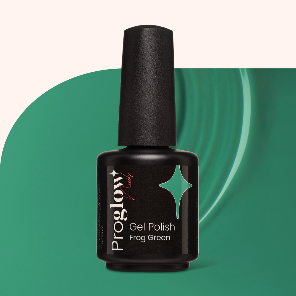Gel Polish Shellac Frog Green