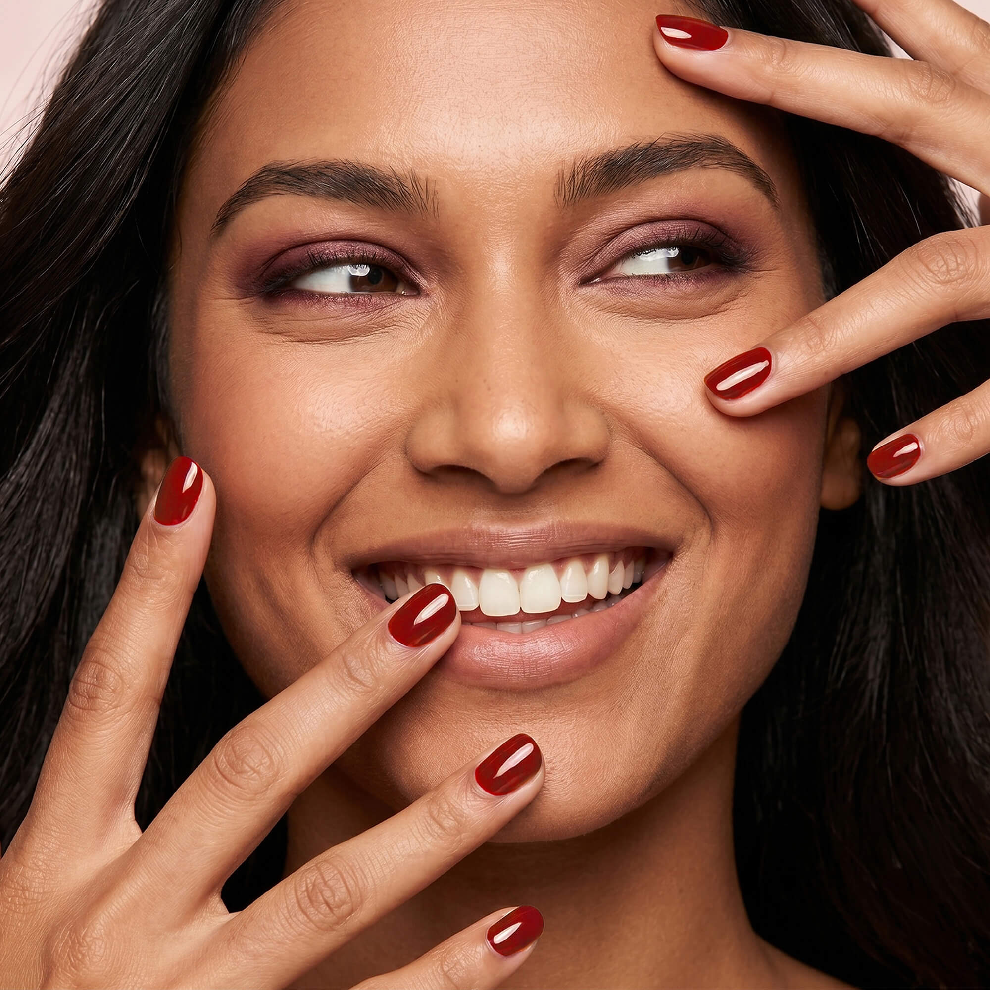 Gel Polish Shellac Cherry Red