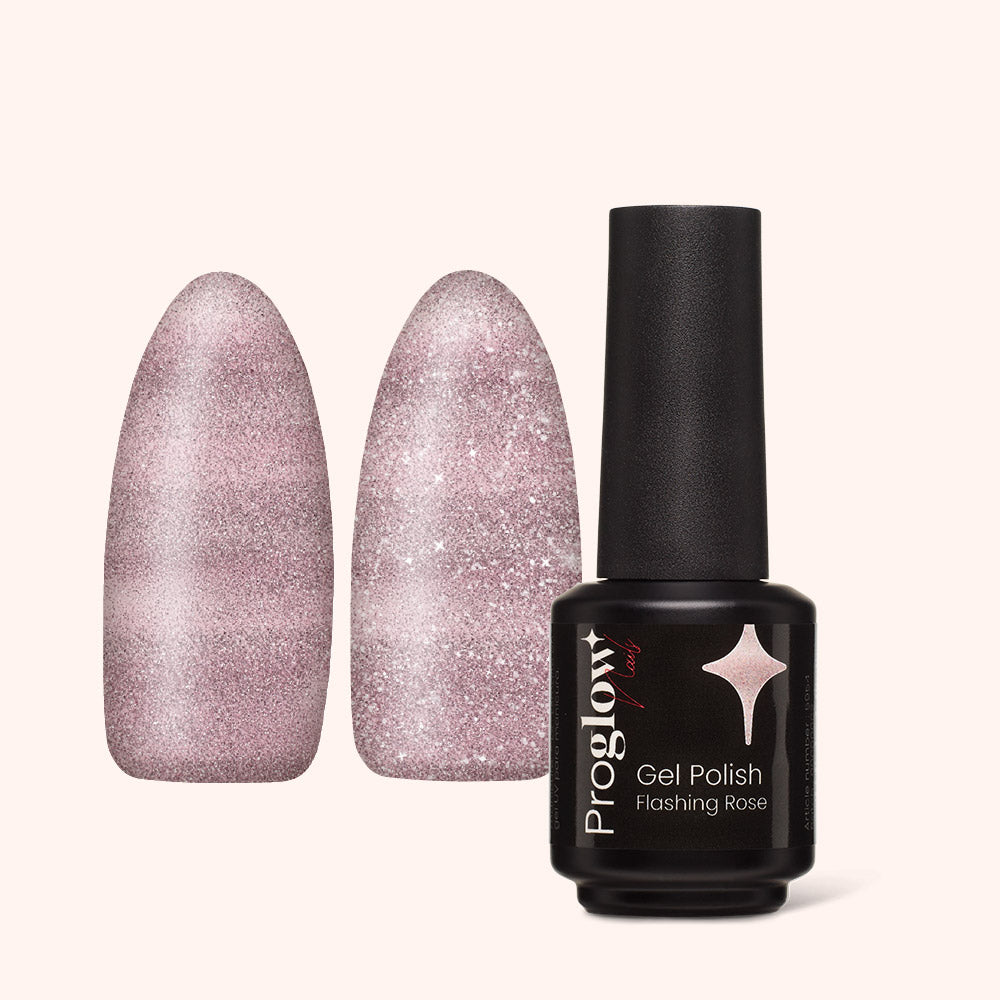 Gel Polish Shellac Flashing Rose