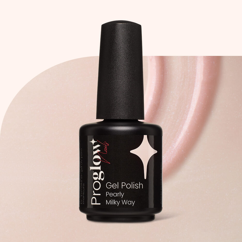 Gel Polish Shellac Pearly Milky Way