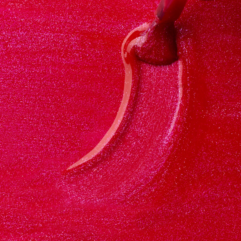 6011 Gel Polish Viva Magenta Glitter 2