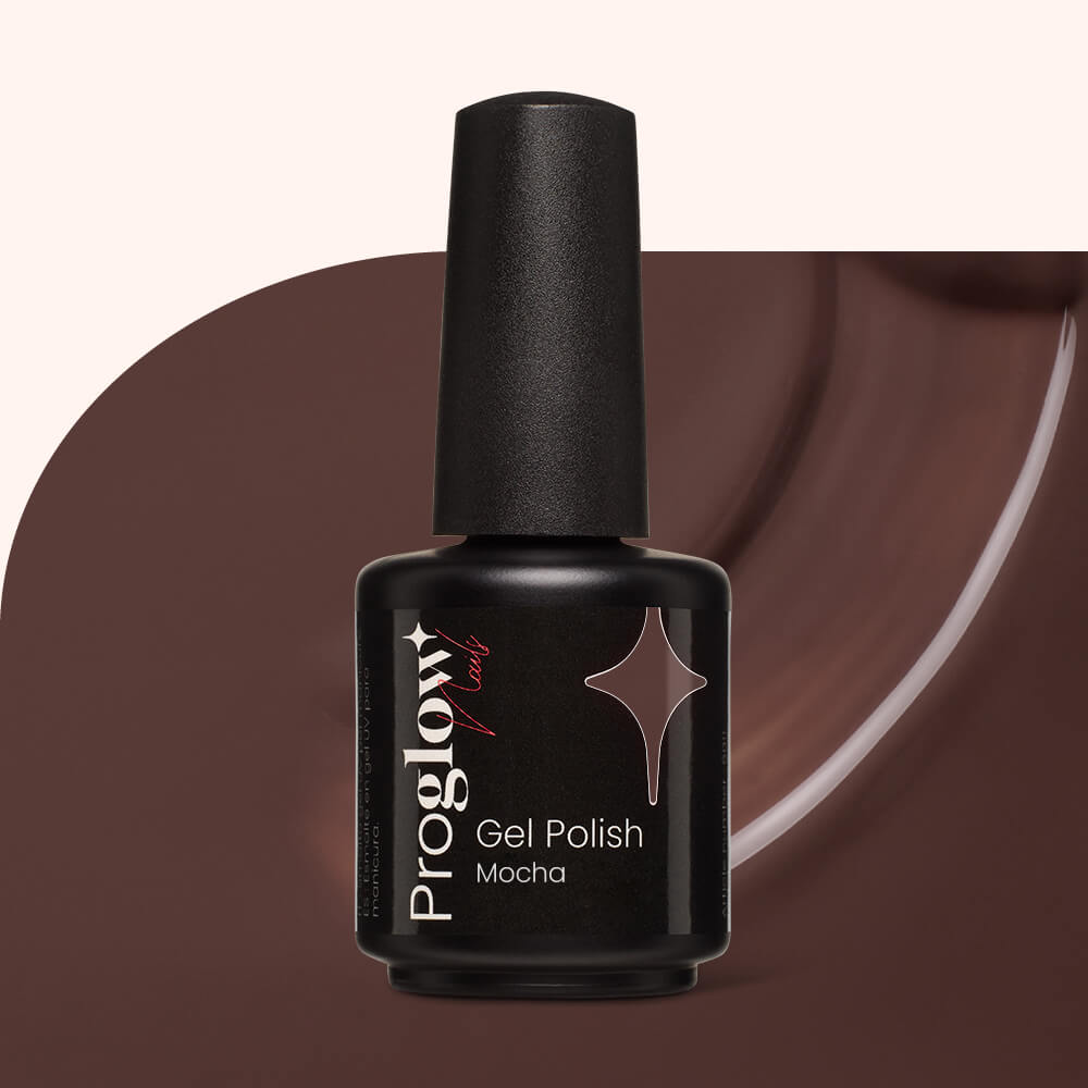 Gel Polish Shellac Mocha braun