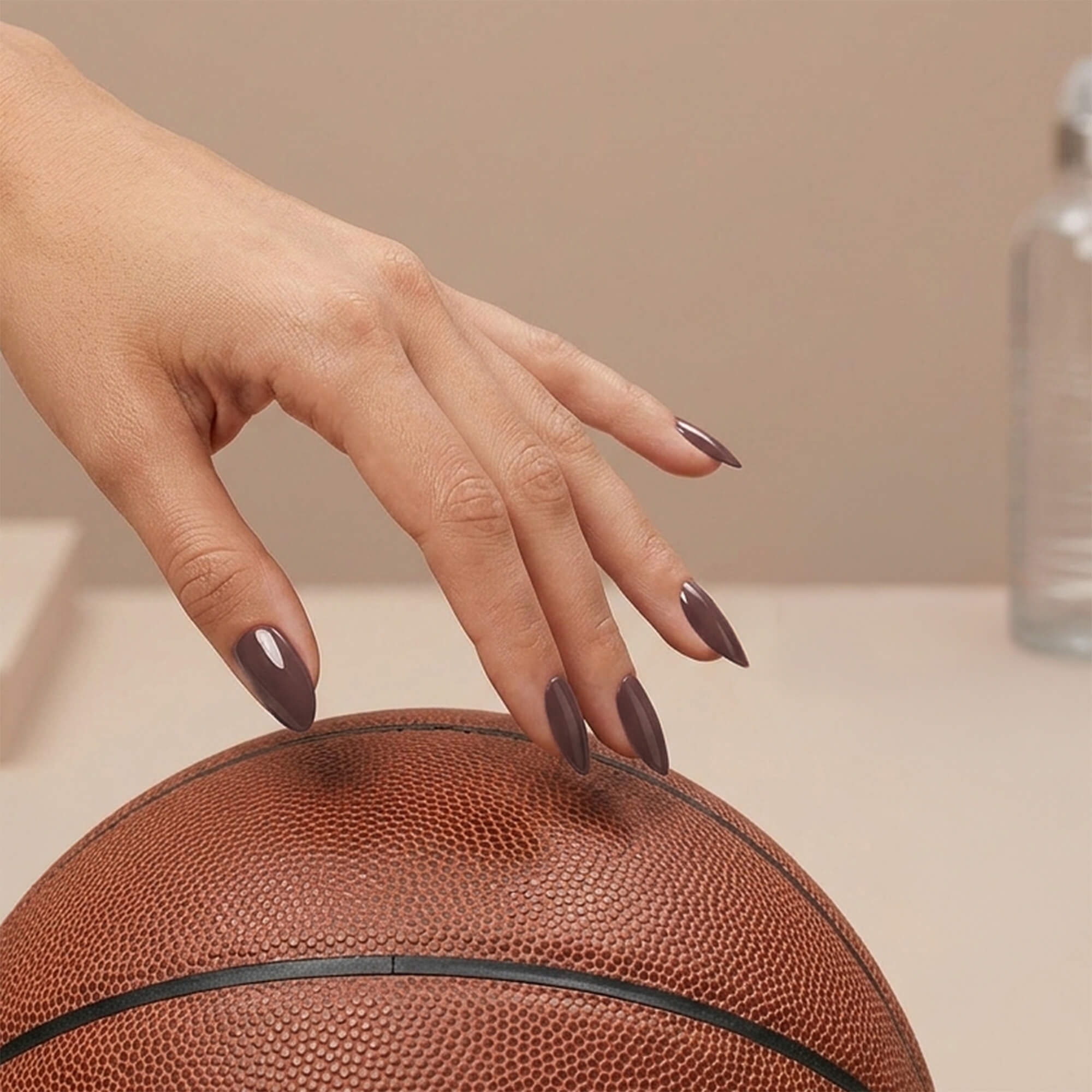 Gel Polish Shellac Mocha braun