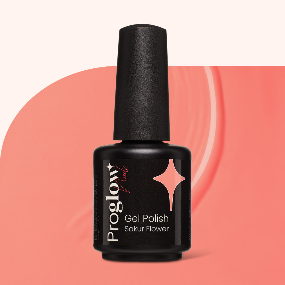 Gel Polish Shellac Sakura Flower