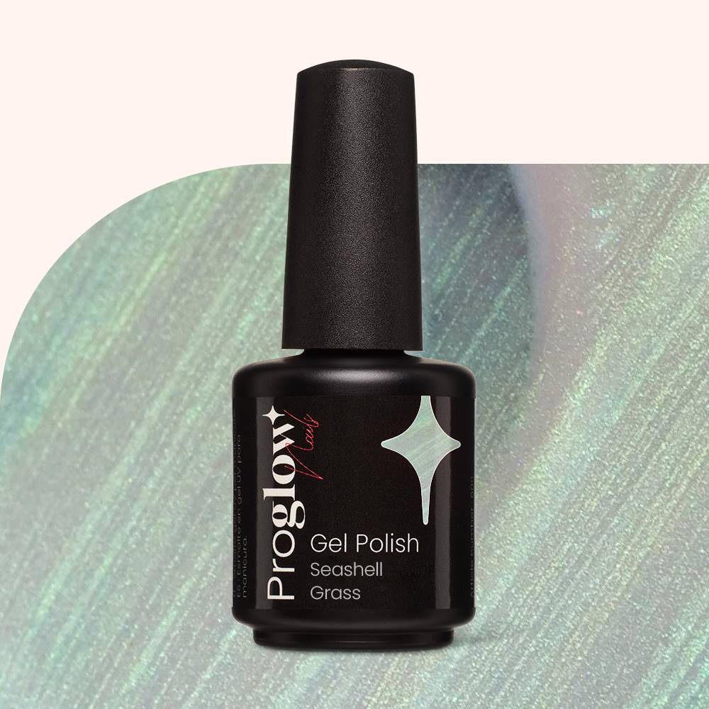 Gel Polish Shellac Seashell Grass