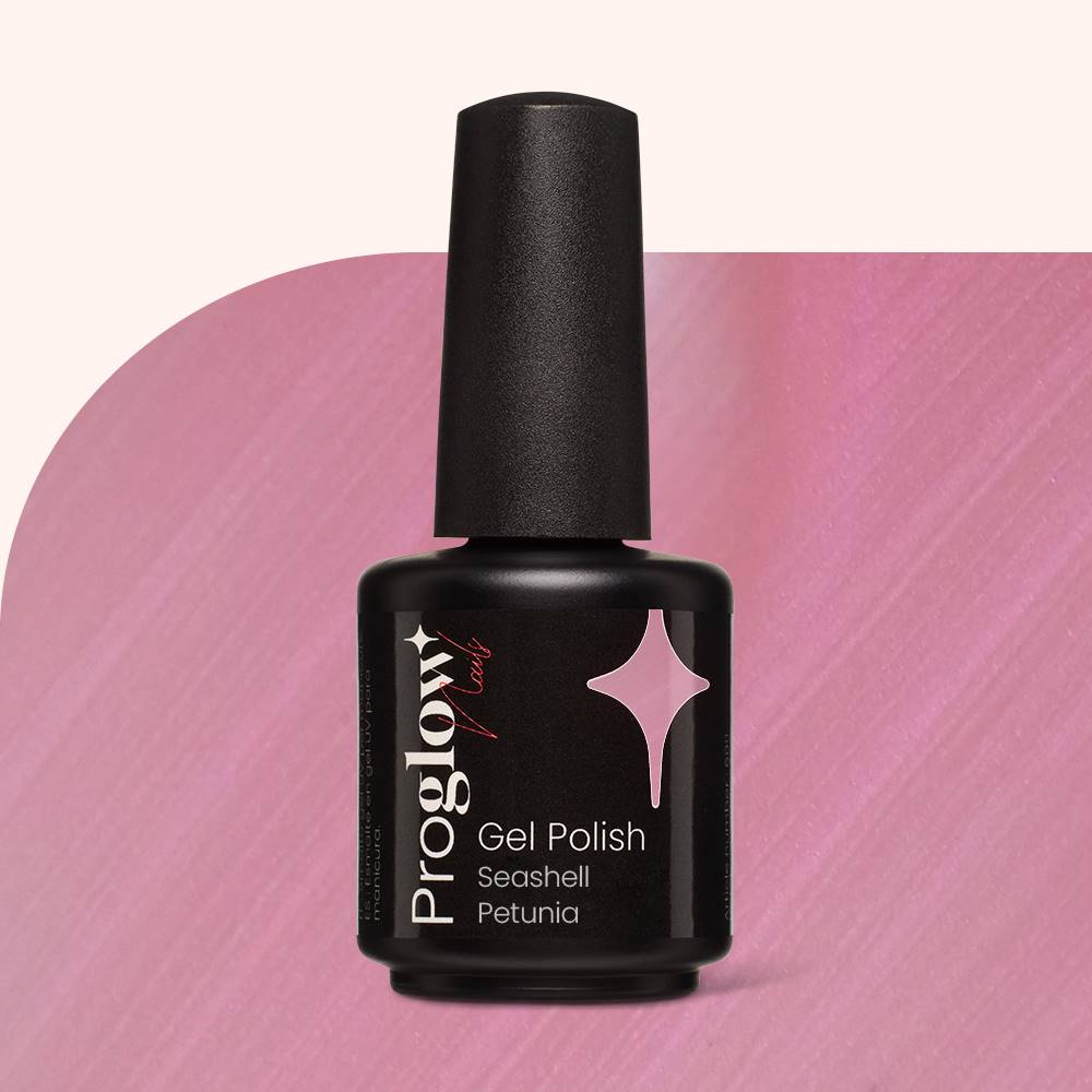 Gel Polish Shellac Seashell Petunia