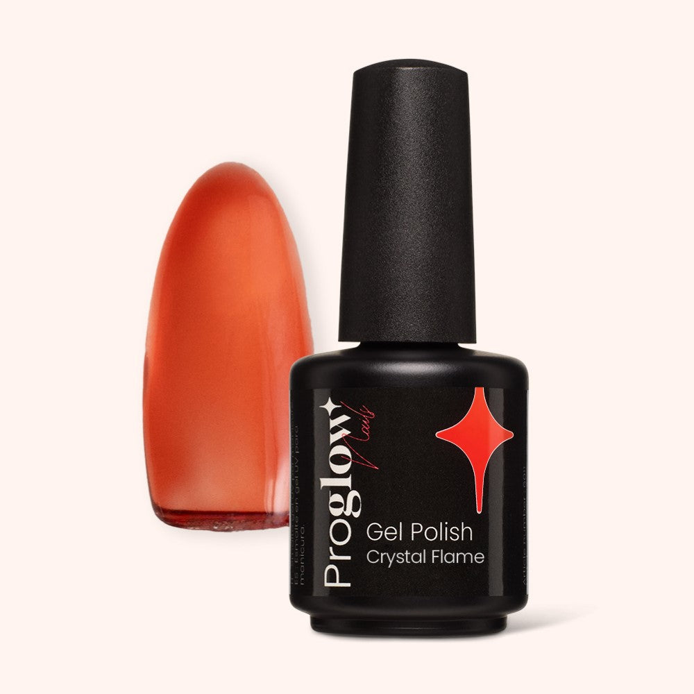 Gel Polish Shellac Crystal Flame