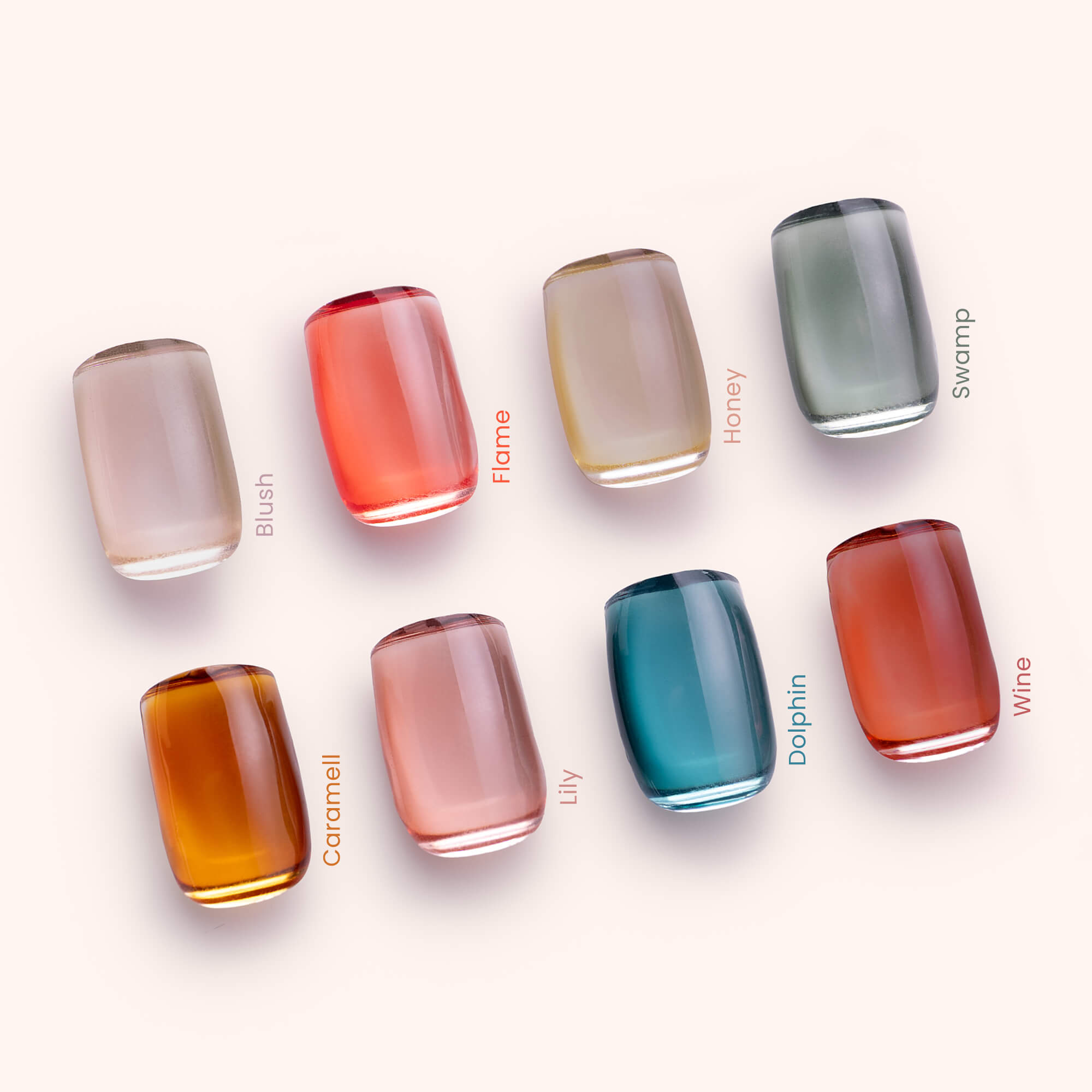 Gel Polish Shellac Crystal Wine
