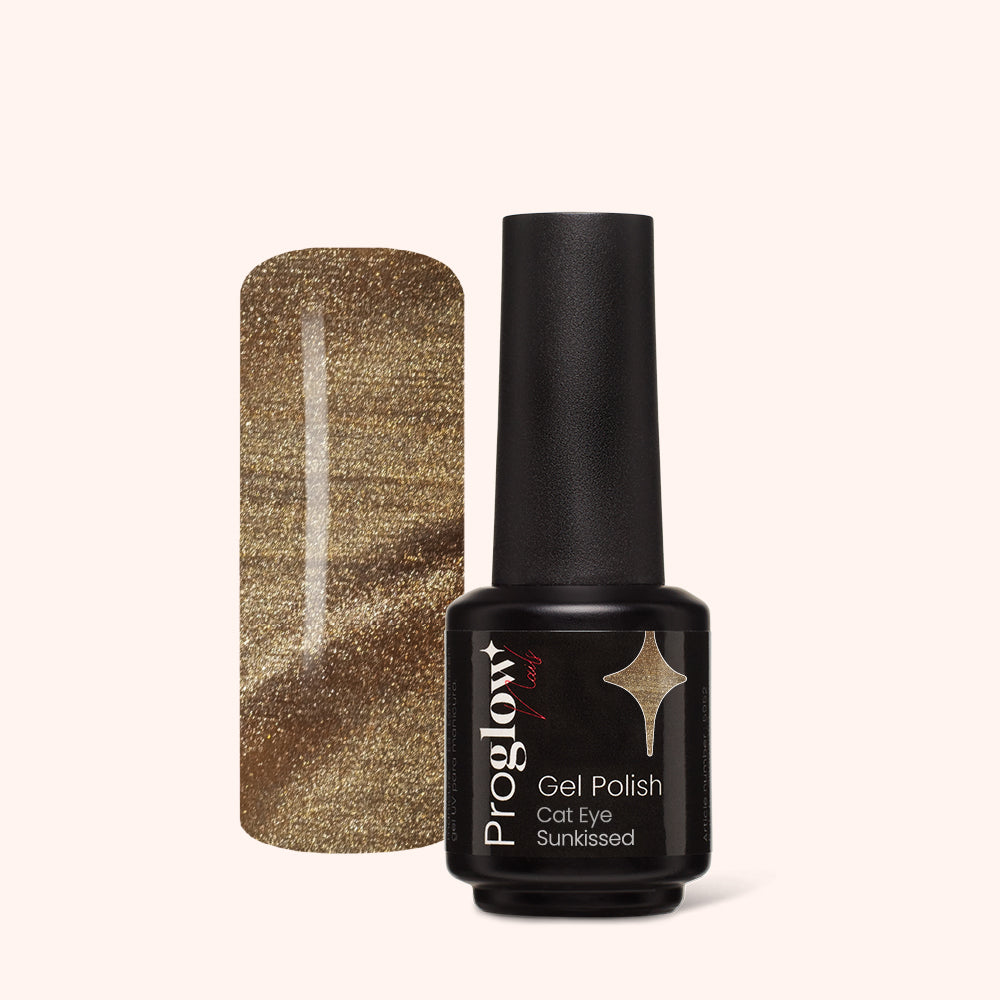 Gel Polish Shellac Cat Eye Sunkissed