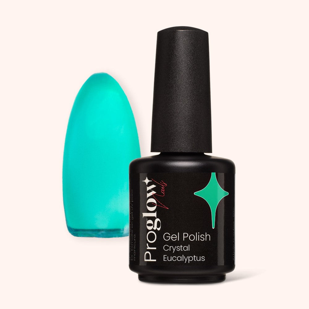 Gel Polish Shellac Crystal Eucalyptus