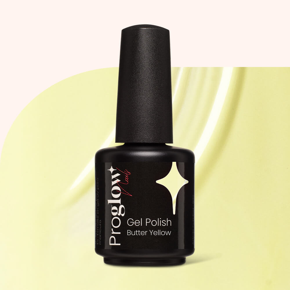 Gel Polish Shellac Butter Yellow