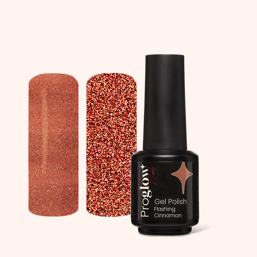 Gel Polish Shellac Flashing Cinnamon