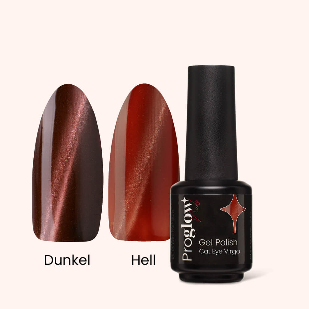 Gel Polish Shellac Cat Eye Virgo