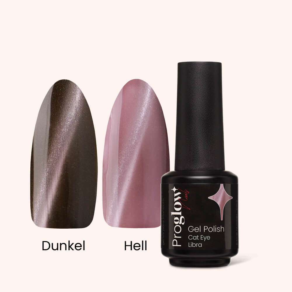 Gel Polish Shellac Cat Eye Libra