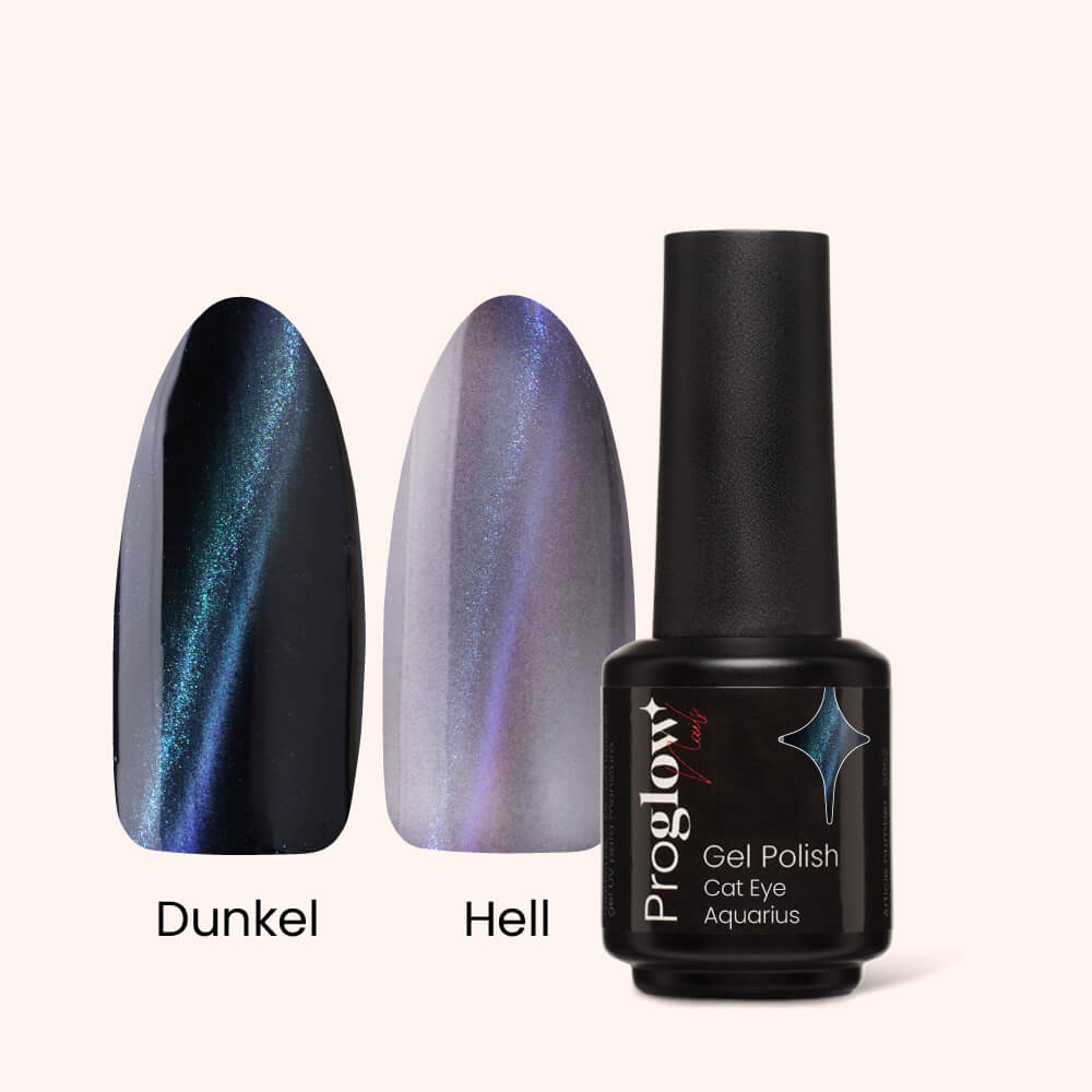 Gel Polish Shellac Cat Eye Aquarius