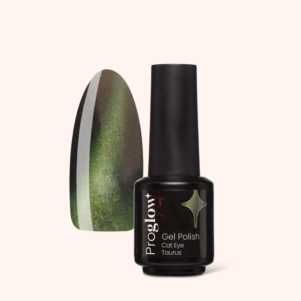 Gel Polish Shellac Cat Eye Taurus