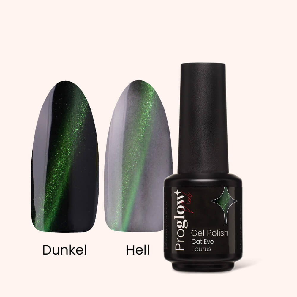 Gel Polish Shellac Cat Eye Taurus