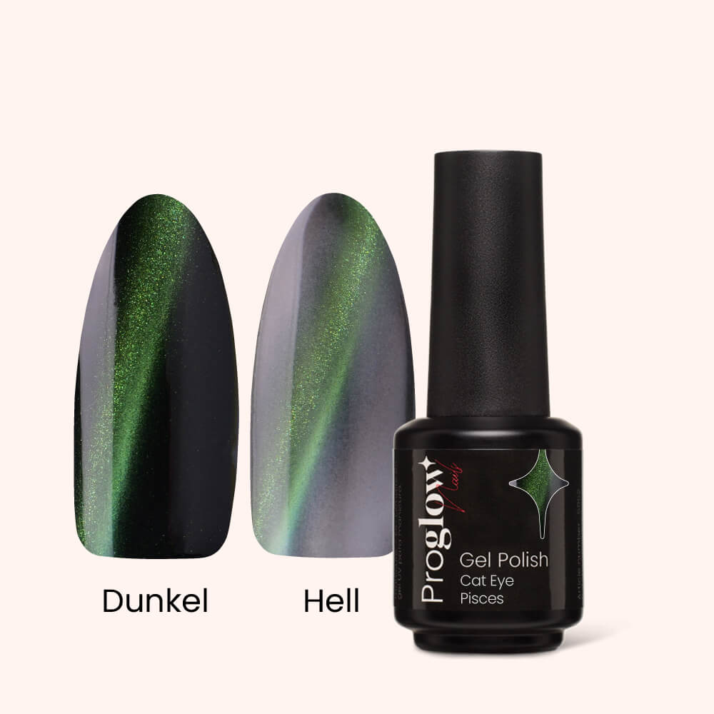 Gel Polish Shellac Cat Eye Pisces