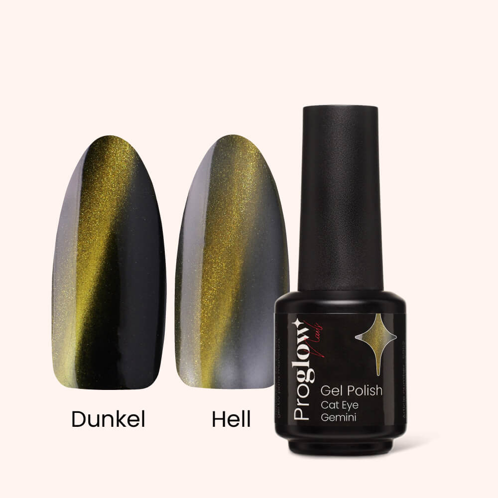 Gel Polish Shellac Cat Eye Gemini