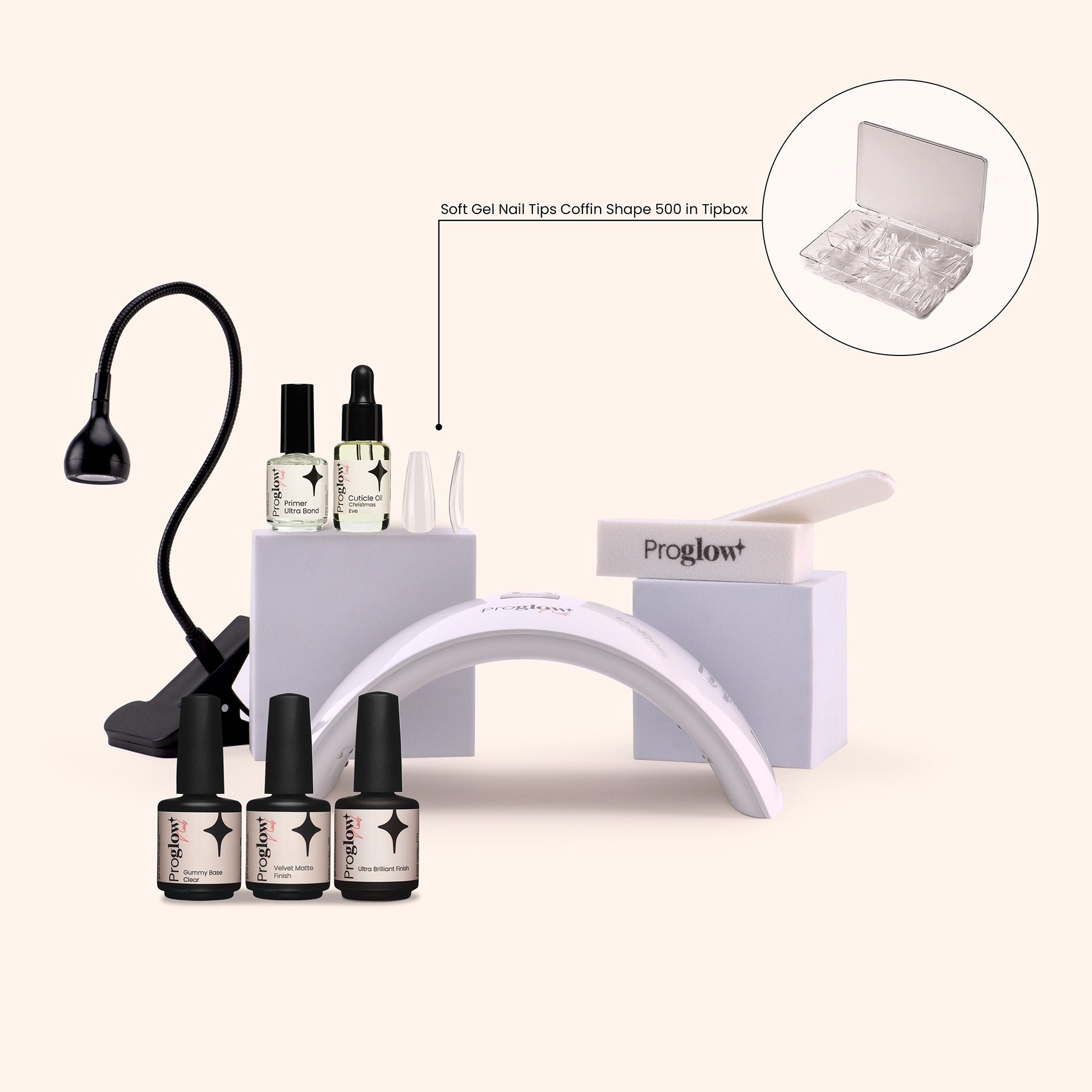 Black Friday Soft Gel Nail Tips Set Custom Base