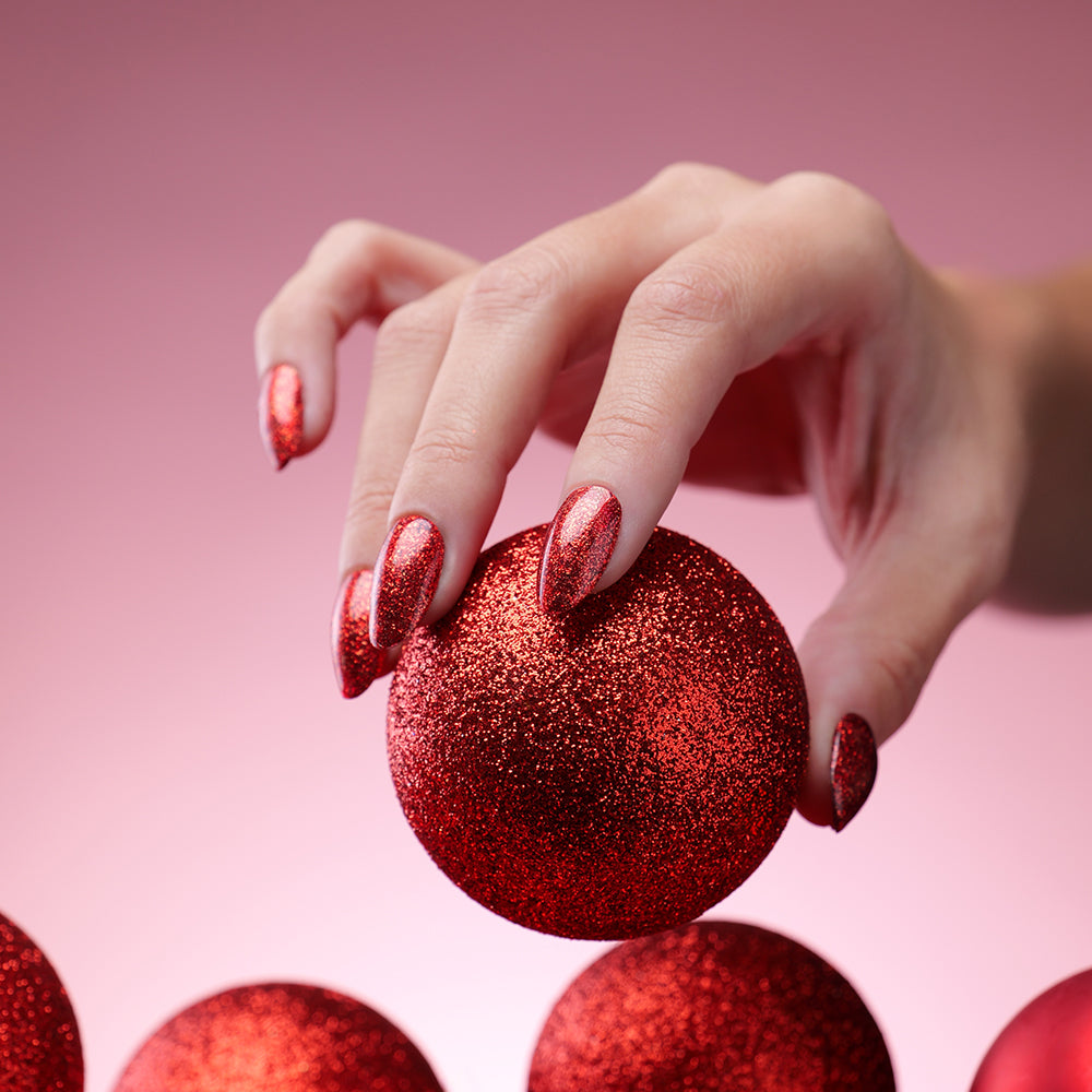 Gel Polish Shellac Platinum Red