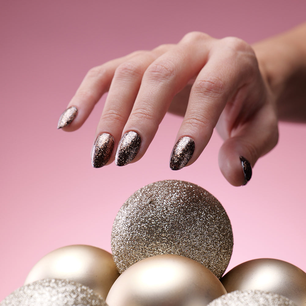 Gel Polish Shellac Platinum Brown