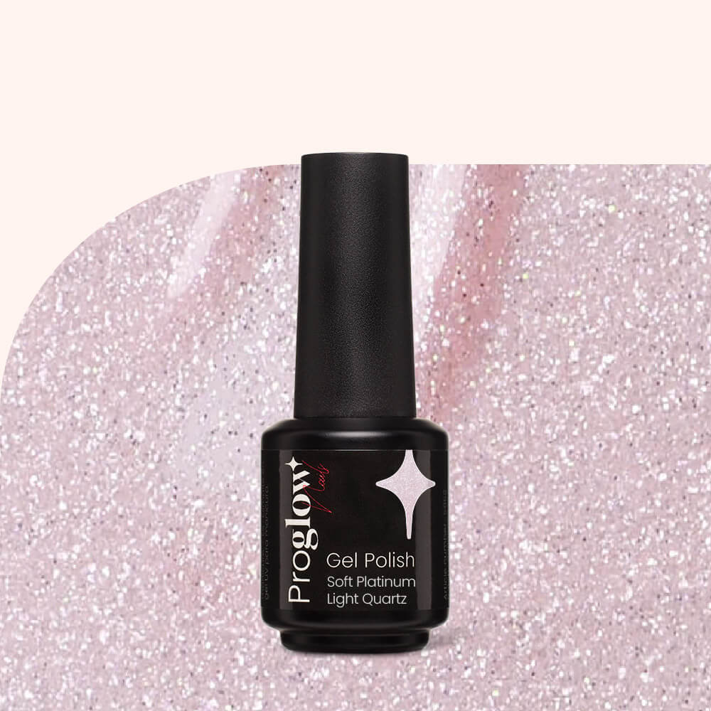 Gel Polish Shellac Soft Platinum Light Quartz